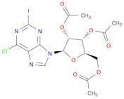 6-Chloro-2-iodo-9-(2',3',5'-tri-o-acetyl-β-d-ribofuranosyl)purine