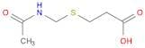 3-((Acetamidomethyl)thio)propanoic acid