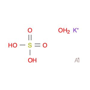 Aluminium potassium sulfate dodecahydrate