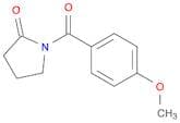 2-​Pyrrolidinone, 1-​(4-​methoxybenzoyl)​-