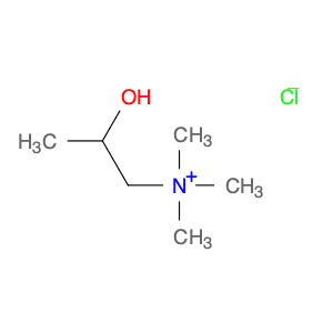 2-Hydroxy-N,N,N-trimethylpropan-1-aminium chloride