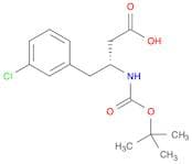Boc-(R)-3-amino-4-(3-chloro-phenyl)-butyric acid