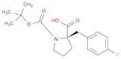 Boc-(r)-α-(4-fluoro-benzyl)-proline