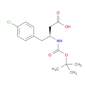 (S)-3-((tert-Butoxycarbonyl)amino)-4-(4-chlorophenyl)butanoic acid