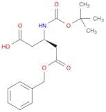 (3R)-5-(benzyloxy)-3-{[(tert-butoxy)carbonyl]amino}-5-oxopentanoic acid