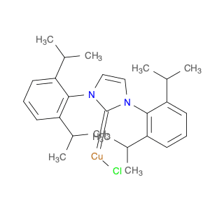 [1,3-Bis(2,6-diisopropylphenyl)imidazol-2-ylidene]copper chloride