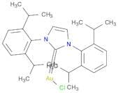 (1,3-Bis(2,6-diisopropylphenyl)-1,3-dihydro-2H-imidazol-2-ylidene)(chloro)gold