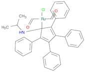 chloro({2,3,4,5-tetraphenyl-1-[(propan-2-yl)amino]cyclopenta-2,4-dien-1-yl})rutheniumdicarbaldehyde