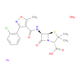 Cloxacillin sodium monohydrate