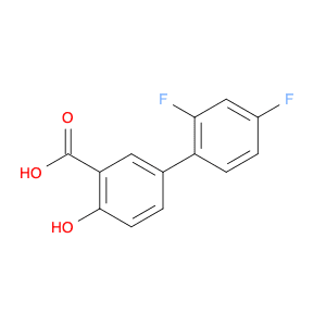 [1,​1'-​Biphenyl]​-​3-​carboxylic acid, 2',​4'-​difluoro-​4-​hydroxy-