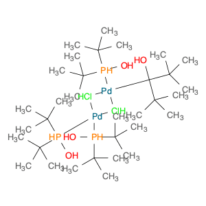 DIHYDROGEN DI-MU-CHLOROTETRAKIS(DI-T-BUTYLPHOSPHINITO-KP)DIPALLADATE(2-)