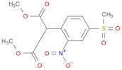Dimethyl 2-(4-(methylsulfonyl)-2-nitrophenyl)malonate