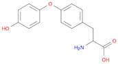 2-Amino-3-(4-(4-hydroxyphenoxy)phenyl)propanoic acid