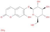 6-​(β-​D-​Glucopyranosyloxy)​-​7-​hydroxy-​2H-​1-​benzopyran-​2-​one