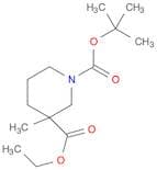 1-tert-Butyl 3-ethyl 3-methylpiperidine-1,3-dicarboxylate