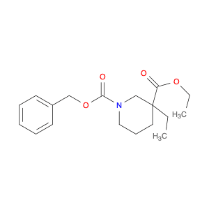 Ethyl 1-Cbz-3-ethylpiperidine-3-carboxylate