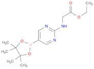 2-(Ethoxycarbonylmethylamino)pyrimidine-5-boronic acid, pinacol ester