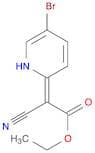 Ethyl 2-(5-bromopyridin-2-ylidene)-2-cyanoacetate