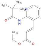 Ethyl 3-(2-trimethylacetamido-3-pyridyl)acrylate