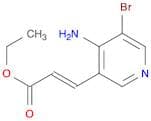 Ethyl 3-(4-amino-5-bromopyridin-3-yl)acrylate