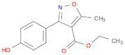 Ethyl 3-(4-hydroxyphenyl)-5-methylisoxazole-4-carboxylate