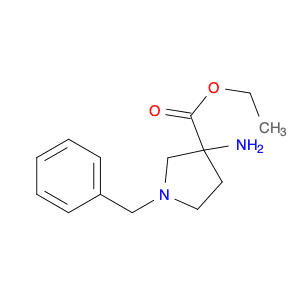 Ethyl 3-amino-1-benzylpyrrolidine-3-carboxylate