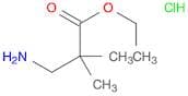 Ethyl 3-amino-2,2-dimethylpropanoate hydrochloride