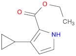 Ethyl 3-cyclopropyl-1H-pyrrole-2-carboxylate