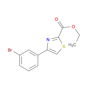 Ethyl 4-(3-bromophenyl)-1,3-thiazole-2-carboxylate