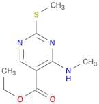 Ethyl 4-(methylamino)-2-(methylsulfanyl)-5-pyrimidinecarboxylate