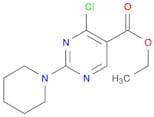 Ethyl 4-chloro-2-piperidinopyrimidine-5-carboxylate