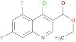ethyl 4-chloro-5,7-difluoro-3-quinolinecarboxylate