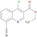Ethyl 4-chloro-8-cyanoquinoline-3-carboxylate