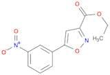 Ethyl 5-(3-nitrophenyl)isoxazole-3-carboxylate