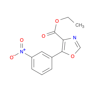 Ethyl 5-(3-nitrophenyl)oxazole-4-carboxylate