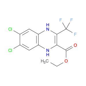Ethyl 6,7-dichloro-3-trifluoromethyl-1,4-dihydroquinoxaline-2-carboxylate