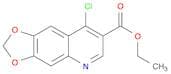 Ethyl 8-chloro[1,3]dioxolo[4,5-g]quinoline-7-carboxylate