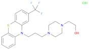 10-(3-(4-(2-hydroxyethyl)piperazinyl)propyl)-2-trifluoromethylphenothiazine dihydrochloride