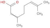 3,7-Dimethylocta-2,6-dienoic acid