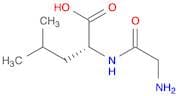 (R)-2-(2-Aminoacetamido)-4-methylpentanoic acid