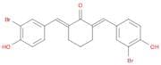 trans-2,6-Bis(3-bromo-4-hydroxybenzylidene)cyclohexanone
