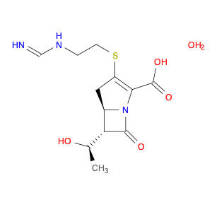(5R,6S)-3-((2-Formimidamidoethyl)thio)-6-((R)-1-hydroxyethyl)-7-oxo-1-azabicyclo[3.2.0]hept-2-ene-…