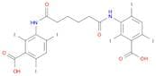 3-{5-[(3-carboxy-2,4,6-triiodophenyl)carbamoyl]pentanamido}-2,4,6-triiodobenzoic acid