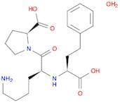 L-Proline, N2-[(1S)-1-carboxy-3-phenylpropyl]-L-lysyl-, hydrate (1:2)