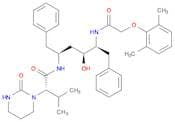 (2S)-N-[(2S,4S,5S)-5-[2-(2,6-dimethylphenoxy)acetamido]-4-hydroxy-1,6-diphenylhexan-2-yl]-3-methyl…