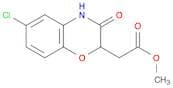 Methyl (6-chloro-2h-1,4-benzoxazin-3(4h)-one-2-yl) acetate