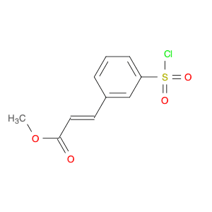(E)-Methyl 3-(3-(chlorosulfonyl)phenyl)acrylate