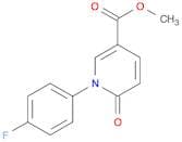 1-(4-Fluorophenyl)-5-methoxycarbonyl-2(1H)-pyridinone