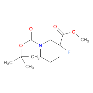 Methyl 1-Boc-3-fluoropiperidine-3-carboxylate