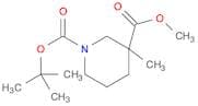 1-tert-Butyl 3-methyl 3-methylpiperidine-1,3-dicarboxylate